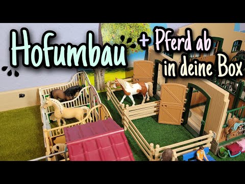 Schleich Hofumbau + Pferd ab in deine Box 🎉 Abo Special | Nonni#love
