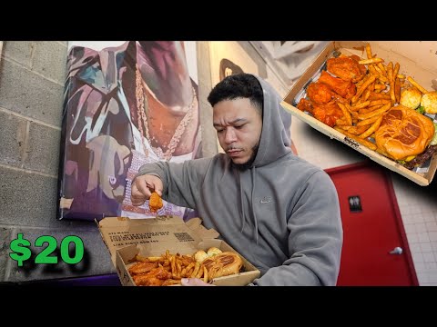 Trying a $20 Kilo Box at TRAPHOUSE WINGZ in Nashville…