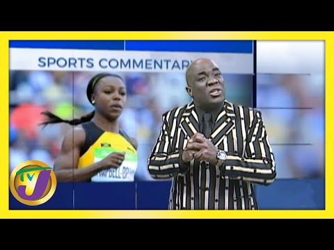 Veronica Campbell Brown TVJ Sports Commentary February 12 2021