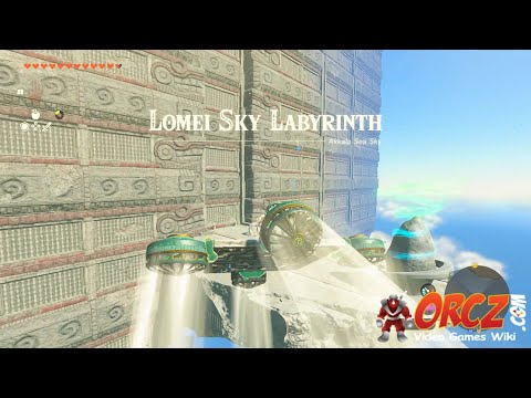 Legend of Zelda: Tears of the Kingdom - Lomei Sky Labyrinth Gameplay Walkthrough