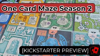 Kickstarter Preview | One Card Maze Season 2