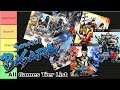Sengoku BASARA Games Tier List