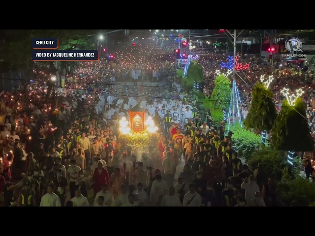 300,000 devotees join dawn kickoff of Cebu’s 458th Fiesta Señor celebration