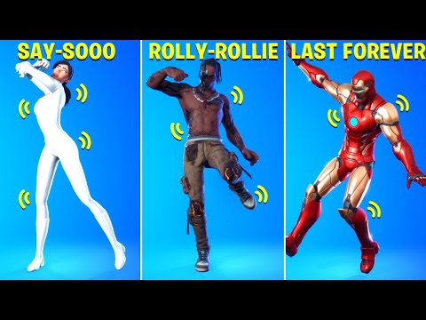These Legendary Fortnite Dances Have Voices (Rollie/Rolex - Ayo & Teo, Say So, Scenario..)