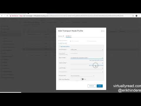 VMware NSX-T 2.4 - Create NSX-T Transport Zone and Logical Switch