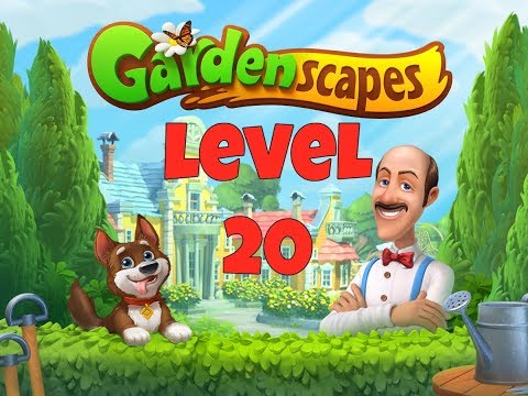 Gardenscapes Level 20 Walkthrough
