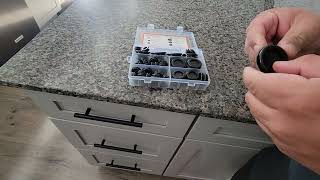ISPINNER 52pcs 6 Sizes Rubber Grommet, Double Sided Round Rubber Hole Plug Review, Looked great, but