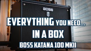 Video thumbnail for THE MOST VERSATILE AMP EVER | BOSS KATANA 100 MKII by Cláudio Santos