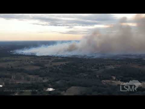01-20-2023 Wise county, TX  - Prescribed burn at LBJ Grasslands cause smoke issues nearby