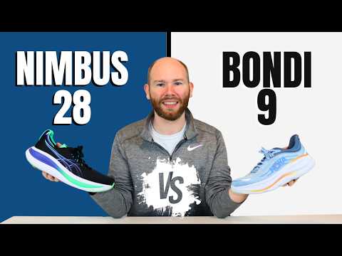 Asics Gel Nimbus 28 vs Hoka Bondi 9 by a Foot Specialist