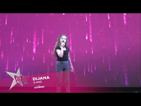 Dijana 9 Jahre - Swiss Voice Tour 2022, Letzipark Zürich