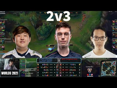 Caedrel reacts to TL Tactical and Yellowstar win the 2v3 - Triple Kill!