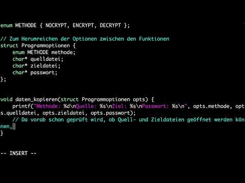 WS21 C Übungsblatt 11 Musterlösung