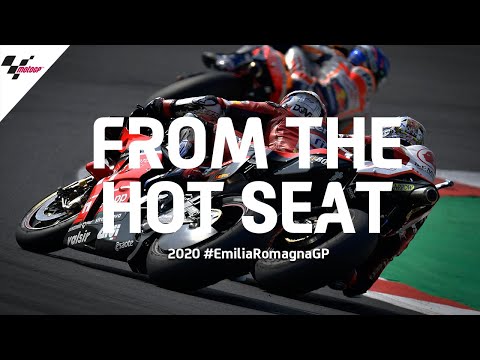MotoGP ミサノサーキット（エミリア・ロマーニャGP）シートカメラの映像から見所を集めたハイライト動画