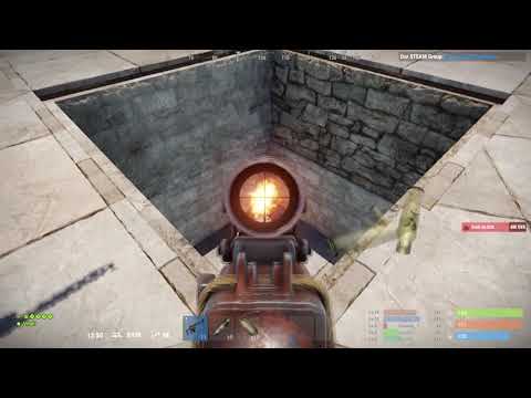 Rust PL - Nocny rajd na bazę Kosiary (feat KrawertIsGood)