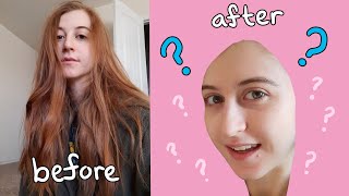 Getting my hair cut really short because I can