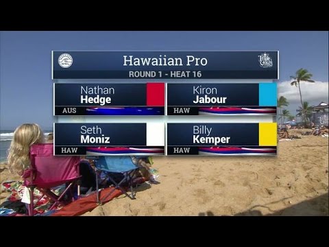2016 Hawaiian Pro; Round one Heat 16