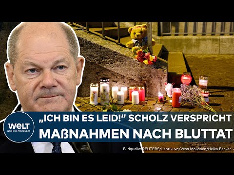 Video Thumbnail: ASCHAFFENBURG: "Ich bin es leid!" Scholz verspricht Aufklärung! Erneuter Fall von Behördenversagen?