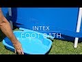 Príslušenstvo k bazénom Intex 29080 Vaňa na oplachovanie nôh