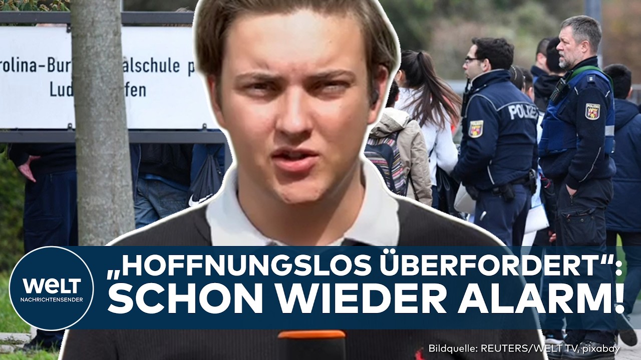 LUDWIGSHAFEN: "Hoffnungslos überfordert!" Feueralarm und Polizei – jetzt fliegt die Schulleitung