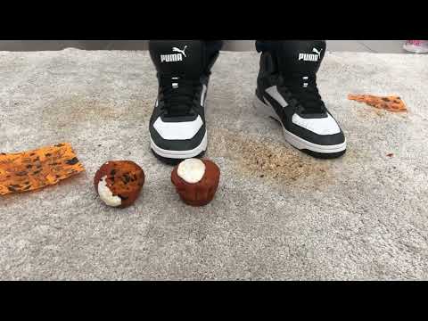 Stomping on some cupcakes in Puma Rebound Joy - View 1