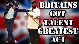 Britains Got Talent - MICHAEL JACKSON Tribute (SULEMAN MIRZA)