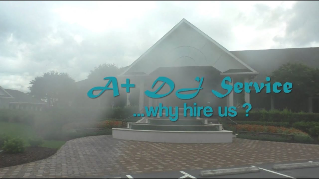 Promotional video thumbnail 1 for A+ DJ Service