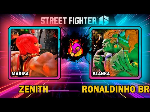 Street Fighter 6 🥊 Zenith (MARISA) VS Ronaldinho BR (BLANKA) 🥊 スト6  🥊 SF6 🥊