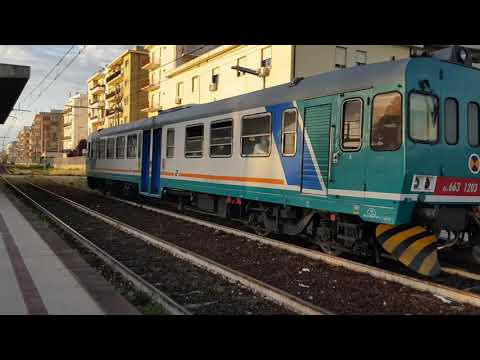 Treno Regionale Aln663 1203 Regionale 5546 Reggio di Calabria Centrale-Catanzaro Lido