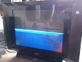 HALF PICTURE FOLD OVER CRT TV REPAIR