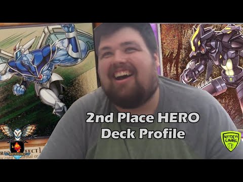 Yu-Gi-Oh ! - 2nd place Hero Deck Profile Lenexa, KS regional - Alec hoeven