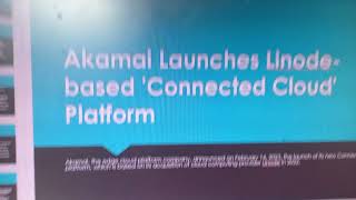Akamai Launches Linode based 'Connected Cloud' Platform