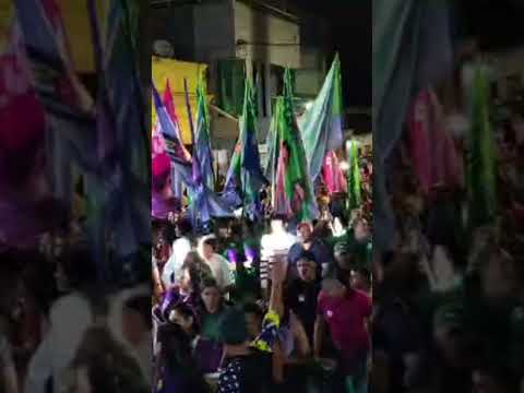 comemorando o comitê de Raquel Lyra em Brejão Pernambuco