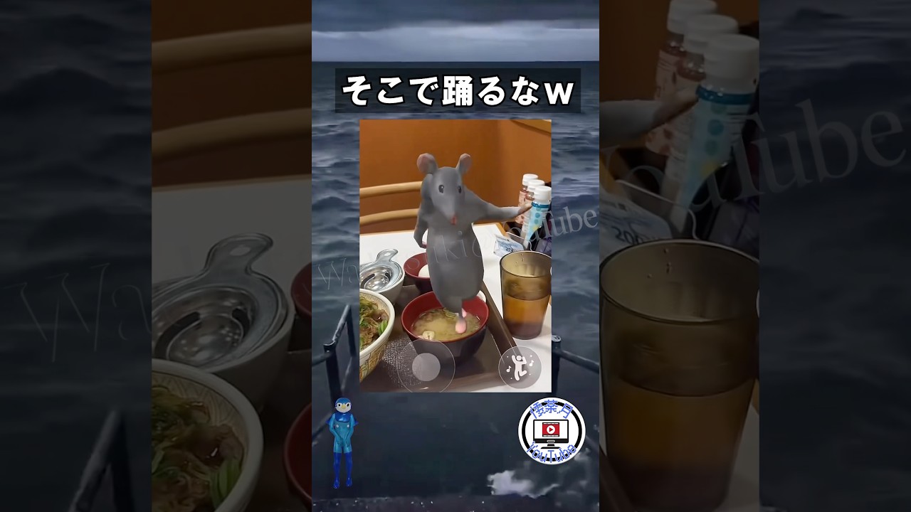 混入するでしょうがw #すき家 #ネズミ #chess #食べ物 #動物 #animals #youtubeshorts #おもしろ #ネタ #memes