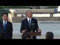Obama’s Historic Visit To Hiroshima Memorial - Full Ceremony