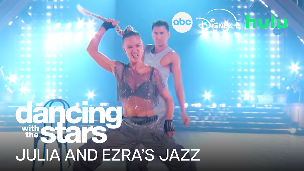 Julia Stiles and Ezra Sosa&rsquo;s Super Bowl Night Jazz | Dancing with the Stars - YouTube