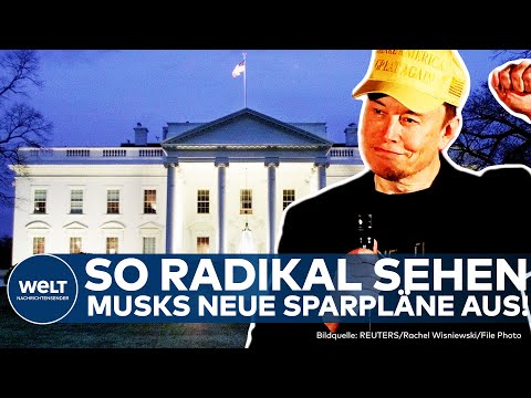 US-REGIERUNG: Elon Musk erklärt der Bürokratie den Krieg – Sparplan und Verschlankung der Behörden!