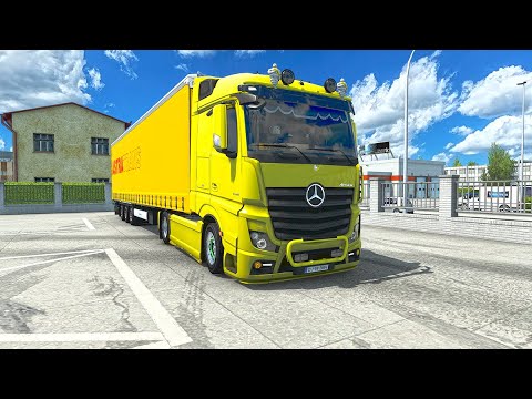 Euro Truck Simulator 2 | ETS2 1.43 | Mercedes Actros MP4 | Promods 2.60 | Hamburg to Zgorzelec