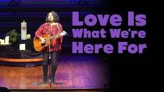 SPIRITUAL MUSIC | Robin Hackett  | Love Is What We&#39;re Here For | LIVE at Mile Hi Church