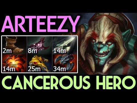 Arteezy Dota 2 [Huskar] Cancerous Hero! IS HE ACTUALLY INSANE?