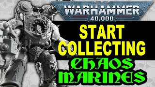Start Collecting CHAOS MARINES!! Tentacles! Pointy teeth! Great Value Starter Army for Warhammer 40K