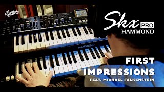 Video thumbnail for Hammond SKX Pro - First Impressions (Feat. Michael Falkenstein) by Klangfarbe “Musikhaus Klangfarbe”