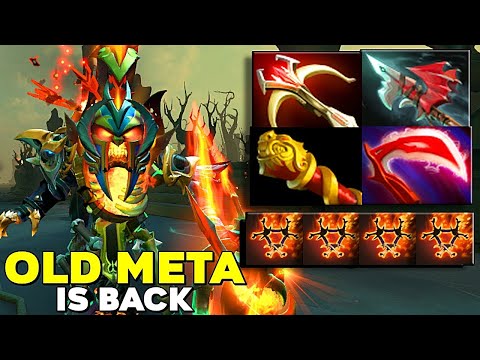 OLD META IS BACK [ Clinkz ] Right Click Build - PRO CARRY INSANE - ARROWS DAMAGE TI12 GAMEPLAY