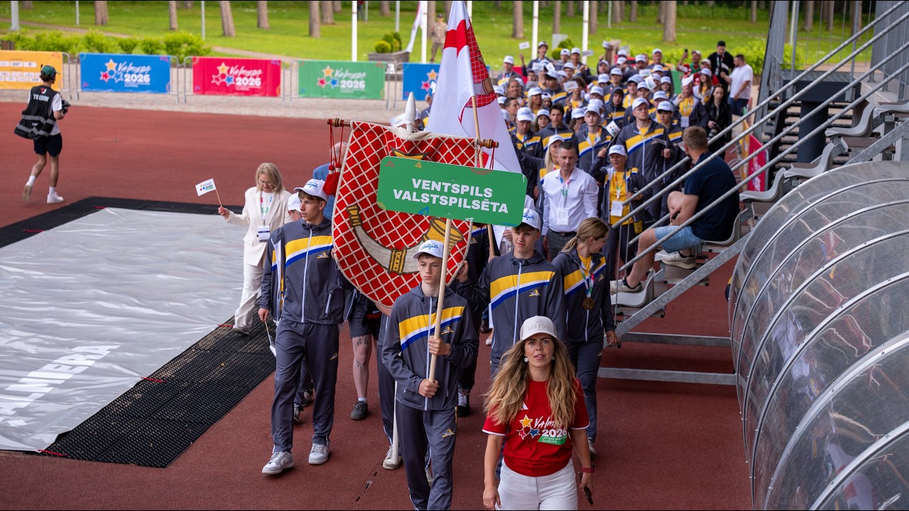 Ventspils sportisti Latvijas Jaunatnes X Olimpiādē
