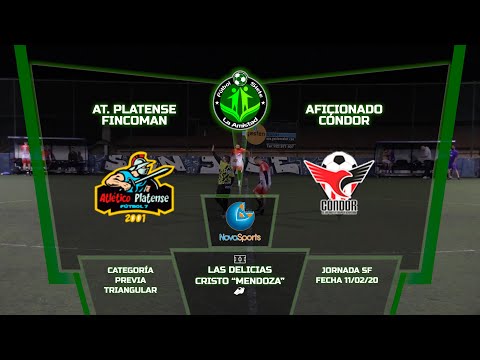 PREVIA TRIANGULAR - F7 AMISTAD - AT PLATENSE FINCOMAN VS AF CÓNDOR