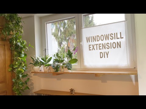 DIY Windowsill Extension Method - Easy & Removable Without Damage - Renter Friendly