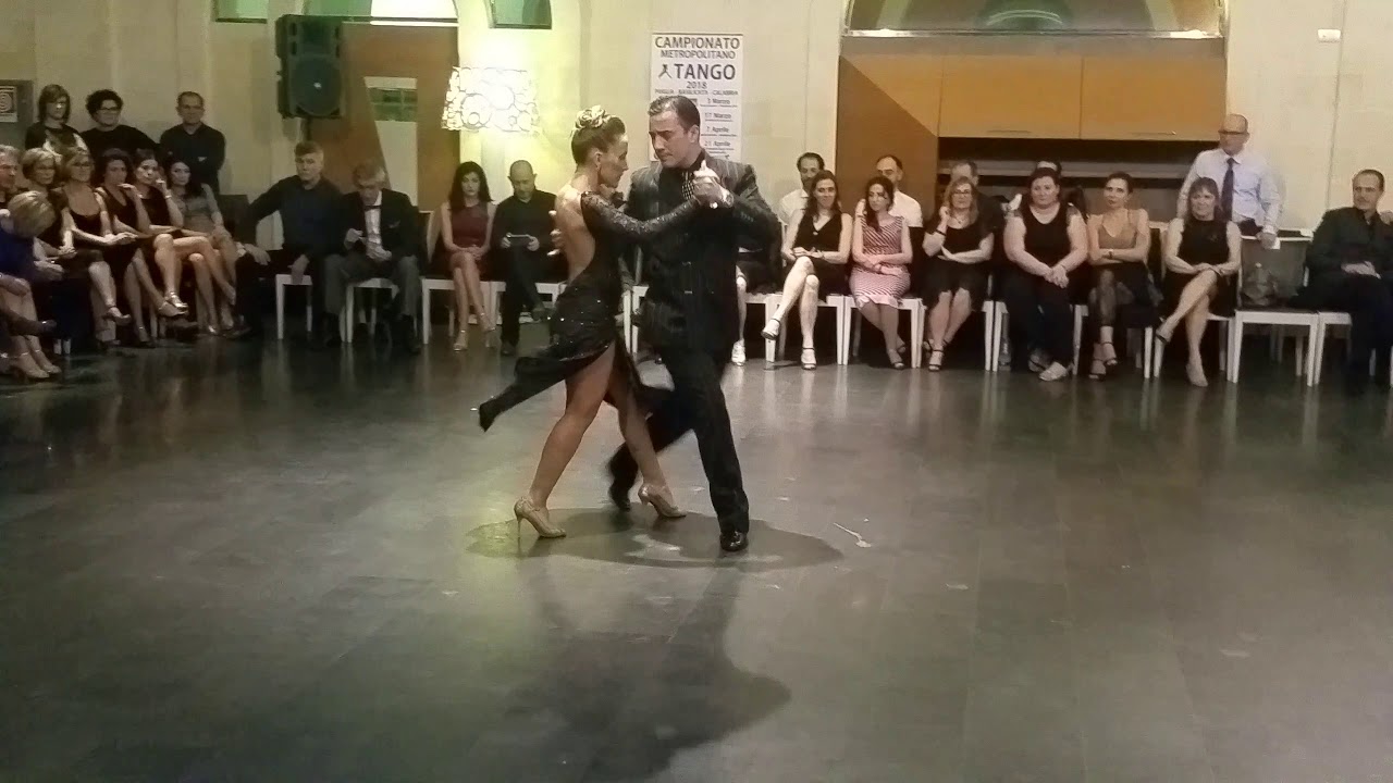 Laila Rezk y Leandro Oliver - Tango Tradición Lecce - 17 Marzo 2018 4-4