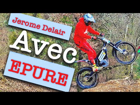 TRIAL VIDEO TEAMZONE - Jérôme Delair - Electric motion race - 1er training