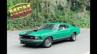 Video Thumbnail for 1970 Ford Mustang