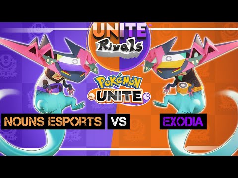 Unite Rivals 2nd Place Match!! Nouns Esports vs Exodia!! #pokemon #pokemonunite #uniterivals #nouns